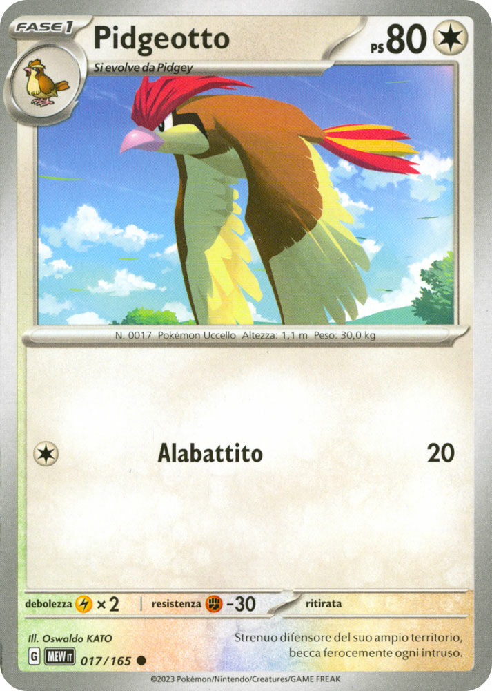 Pidgeotto - Comune (IT)