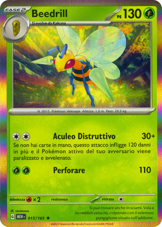 Beedrill - Rara Holo (IT)