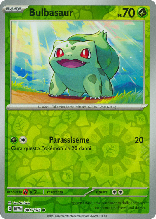 Bulbasaur - Comune Reverse (IT)
