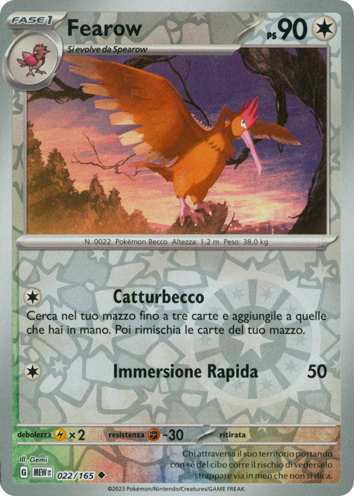 Fearow - Non Comune Reverse (IT)