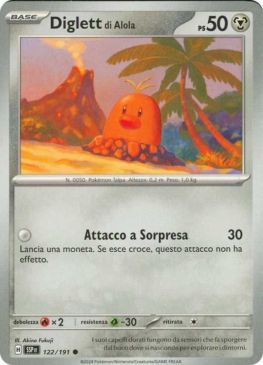 Diglett di Alola - Comune (IT)