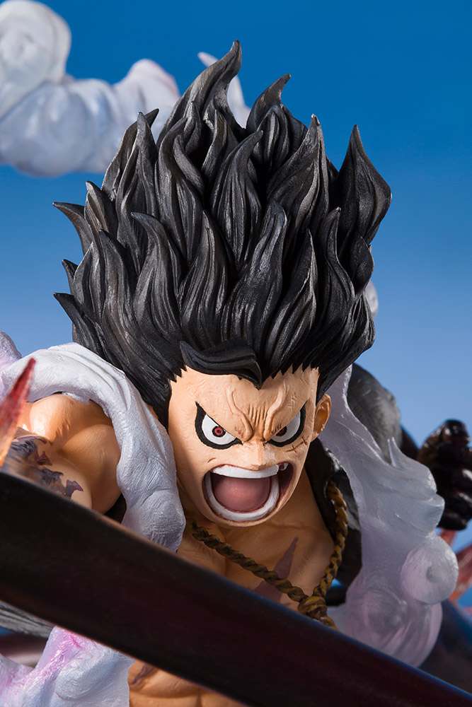 Figuarts Zero One Piece - Luffy Gear 4 King Cobra Rerun 16Cm
