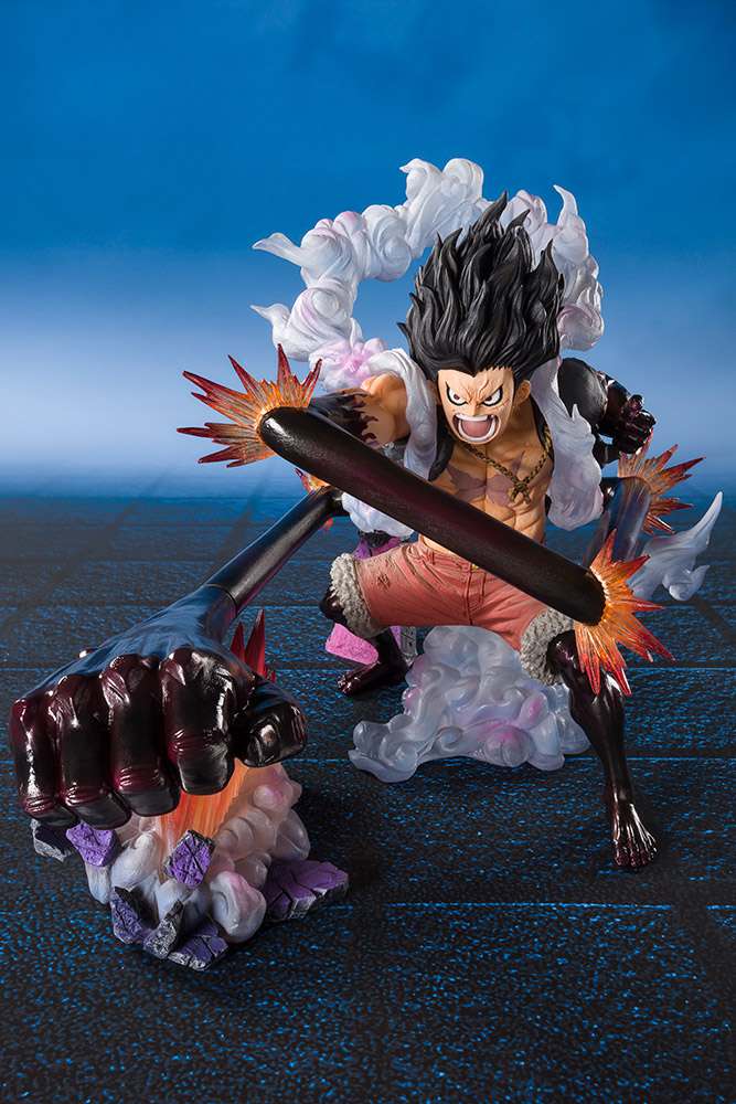 Figuarts Zero One Piece - Luffy Gear 4 King Cobra Rerun 16Cm