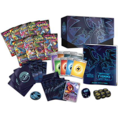 Set Allenatore Fuoriclasse Pokemon - Fiamme Spettrali ITA + Case Magnetico