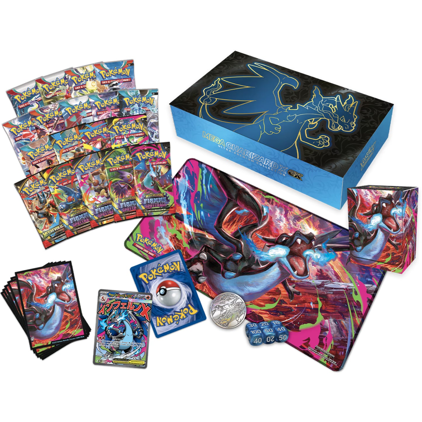 Pokemon Ultra Premium Collection Mega Charizard-EX (IT)