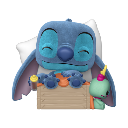 Disney - Sleeping Stitch (1607) Special Flocked