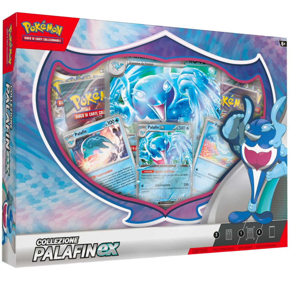 Pokemon Card Box - Palafin EX Collection ITA