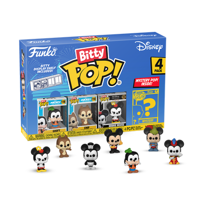 Bitty Pop Disney - Goffy - Chip - Minnie