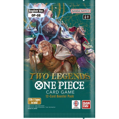 One Piece Card Game Two Legends ENG Bustina (12 Carte)