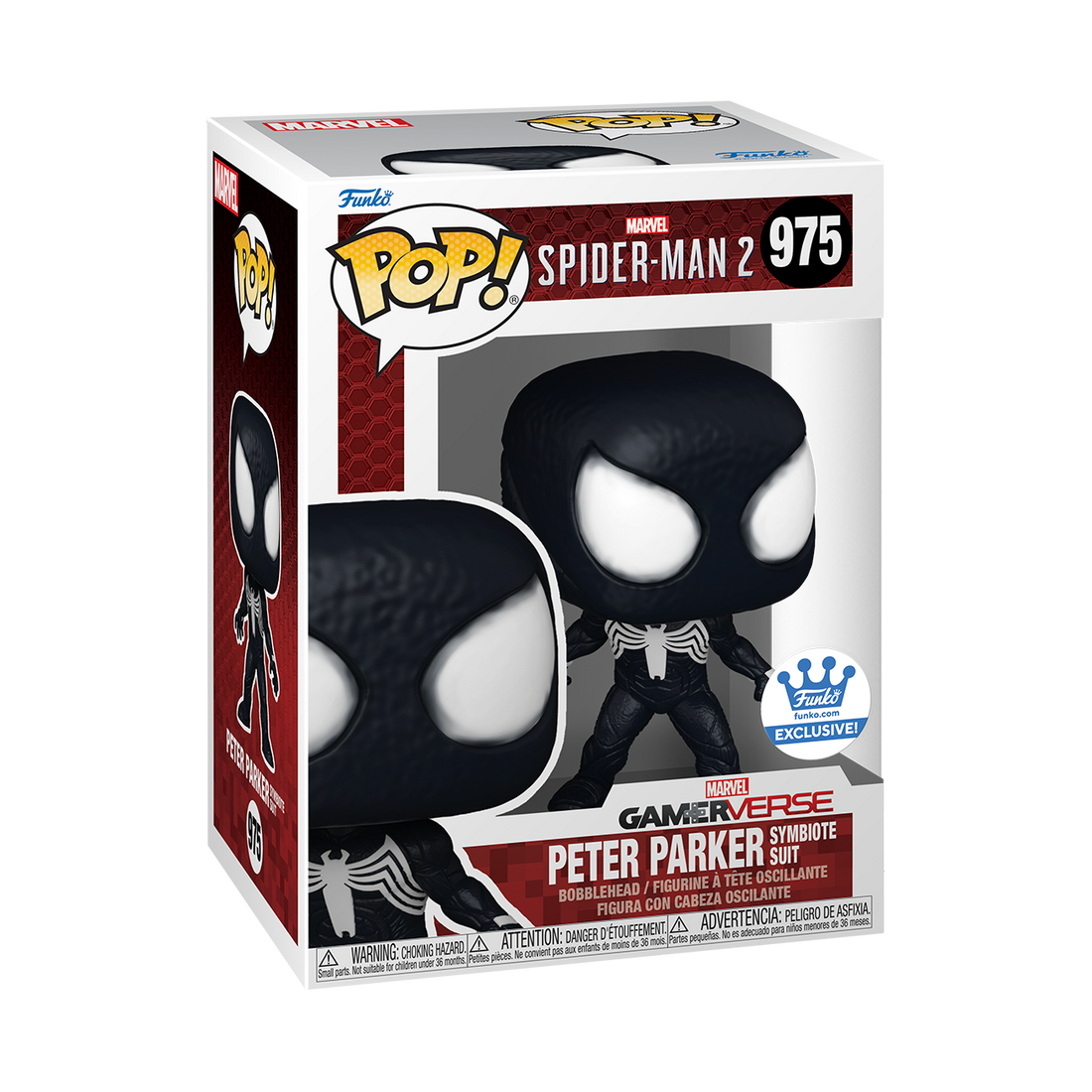 Spider-Man 2 - Peter Parker Symbiote Suit (975) Exclusive