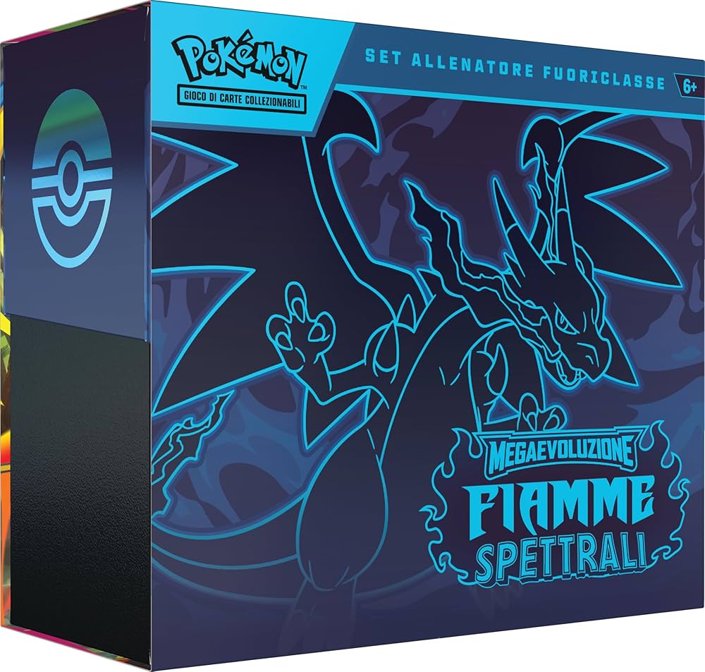 Set Allenatore Fuoriclasse Pokemon - ETB Fiamme Spettrali ITA