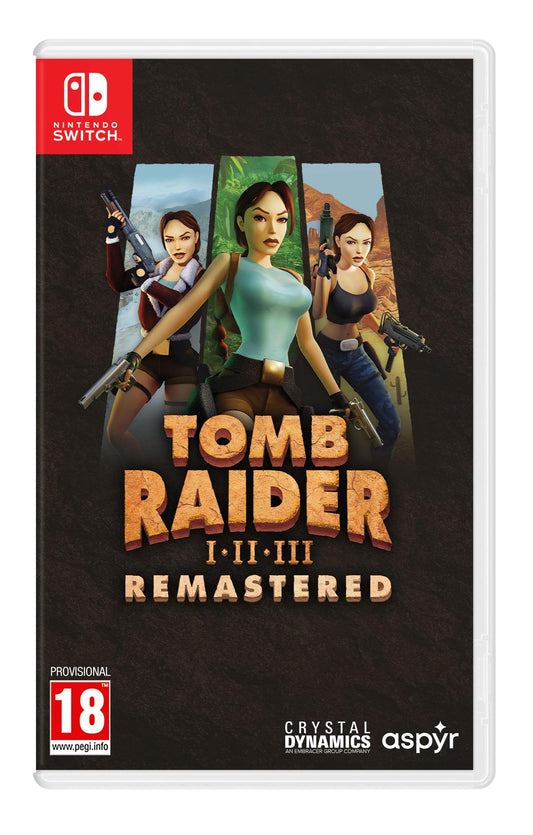 Tomb Raider 1-3 Starring Lara Croft Switch