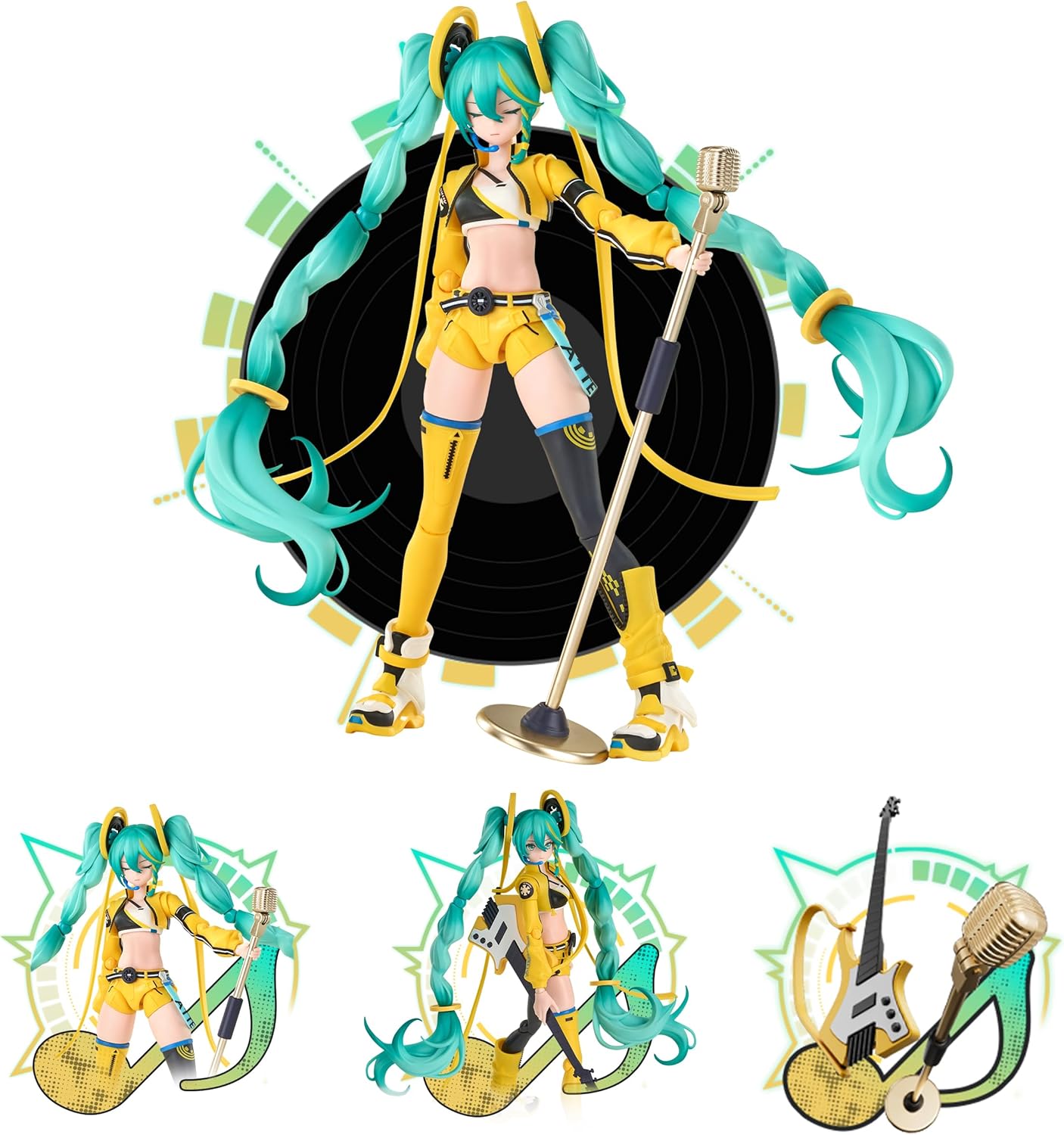 Model Kit Blokees - Hatsune Miku Vivid Echoes 12Cm