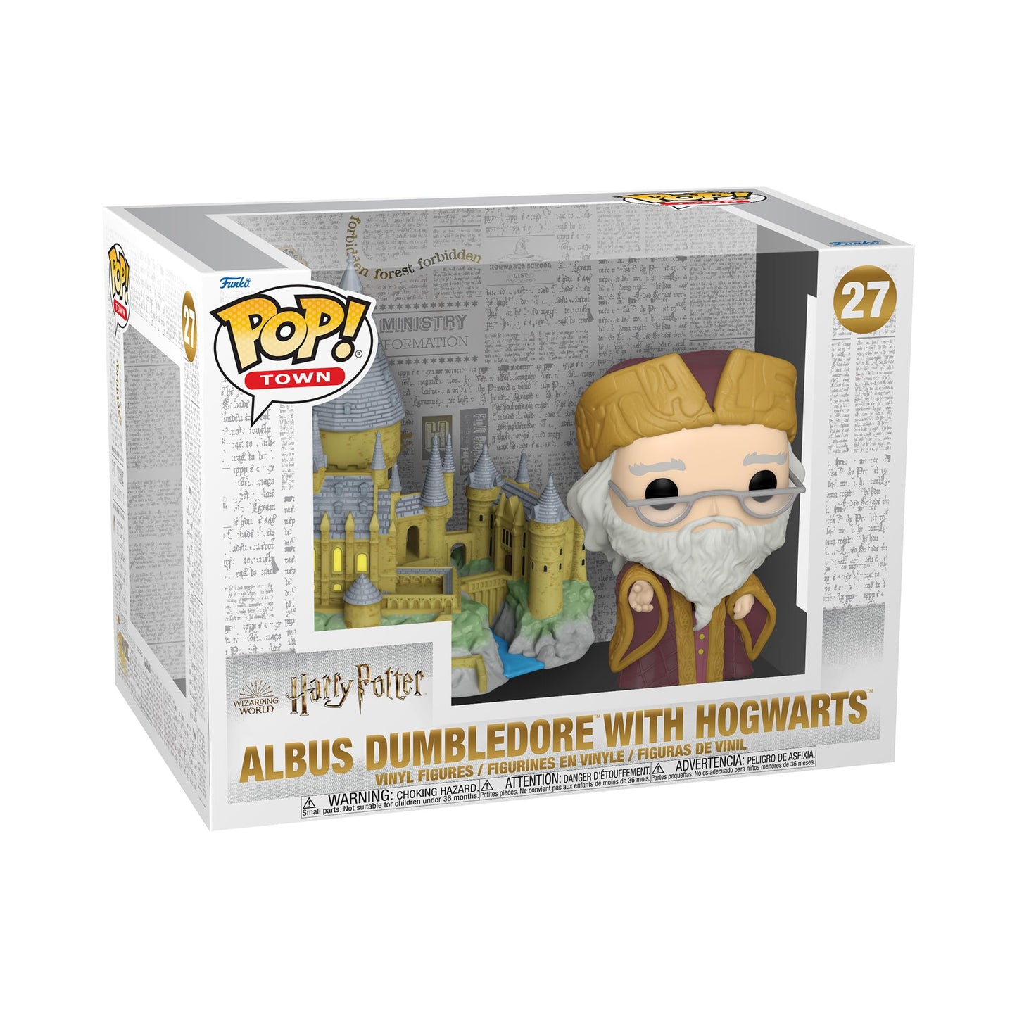 Harry Potter -Albus Dumbledore with Hogwarts (27)