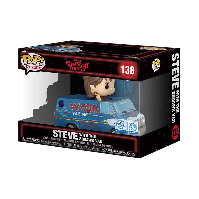 Stranger Things S5 - Steve with Squawk Van (138) Special
