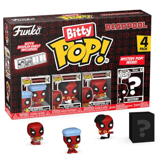 Bitty Pop Marvel: Deadpool Sleepover