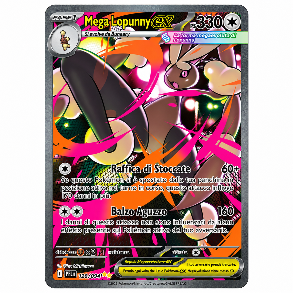 128-094 Mega Lopunny EX - AR (IT)