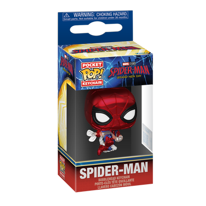 Funko Keychain - Spider-Man Metallic