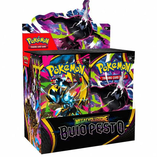 Pokemon Box 36 Buste Megavevoluzione Buio Pesto (ITA)