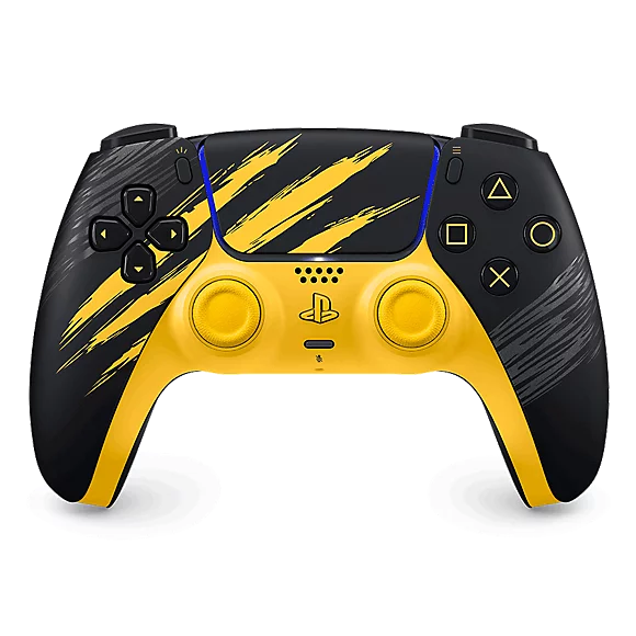 Controller DualSense Ps5 Wolverine Battle Yellow Limited Edition