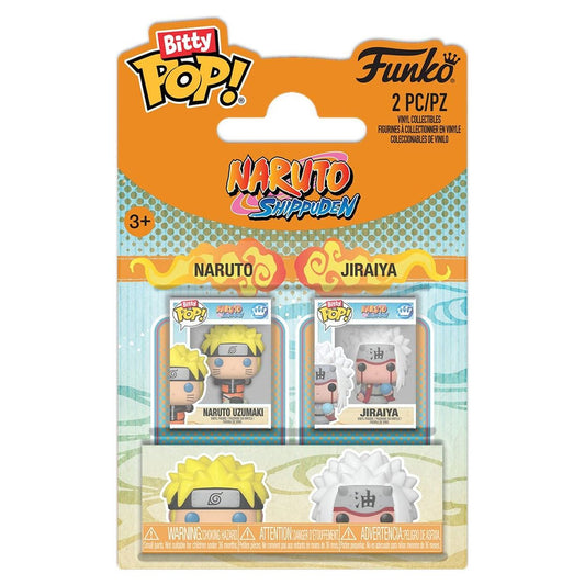 Bitty Pop Naruto - Naruto and Jiraiya