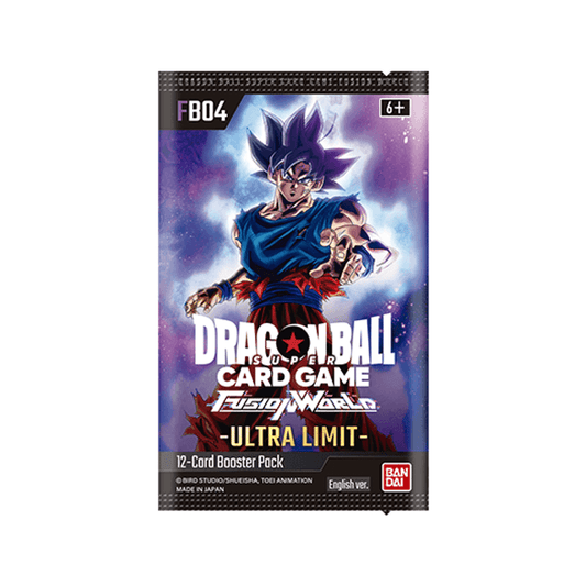 Dragon Ball Super Fusion World Card Game - FB04 - Ultra Limit Bustina (12 Carte) ENG