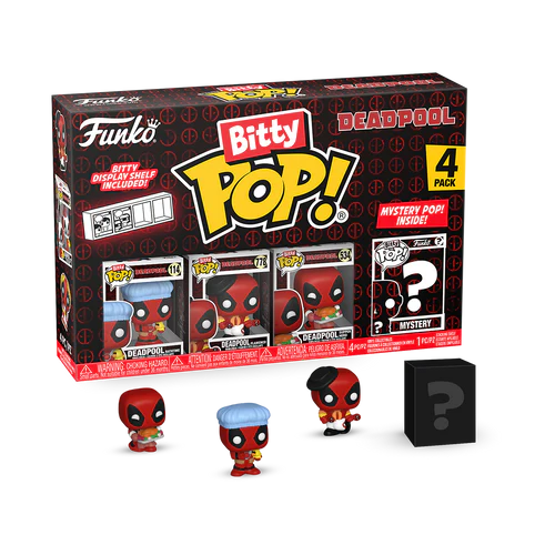 Bitty Pop Marvel: Deadpool Bathtime