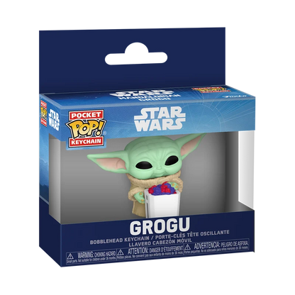 Funko Keychain - Grogu Snack
