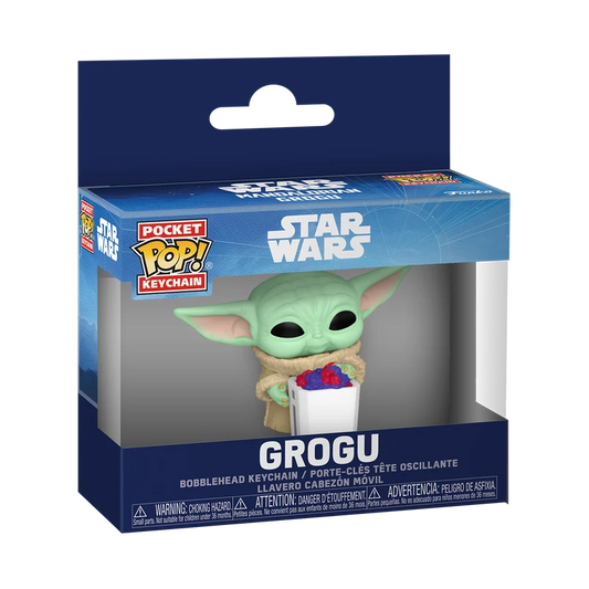 Funko Keychain - Grogu Snack