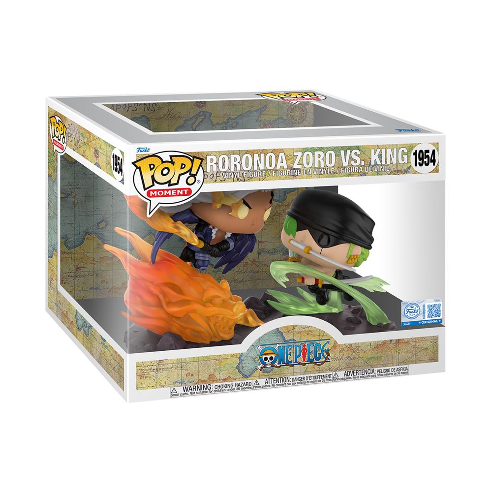 One Piece Moment - Roronoa Zoro vs King (1954) Special No Mint