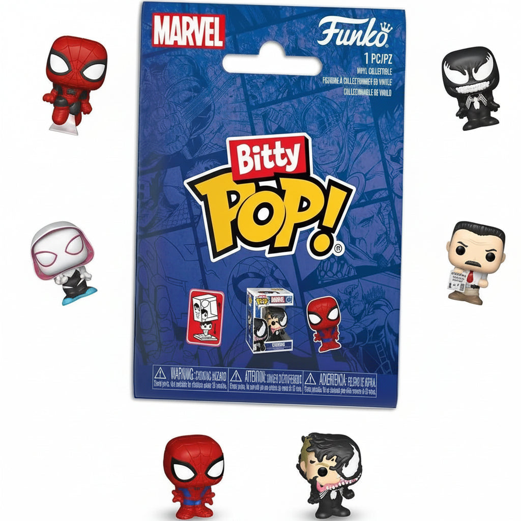 Bitty Pop Spider Man - 1 pezzo Blind Box