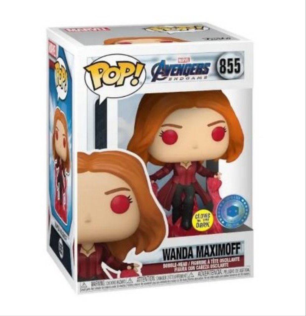 Avengers Endgame - Wanda Maximoff (855) Glow Pop in a Box