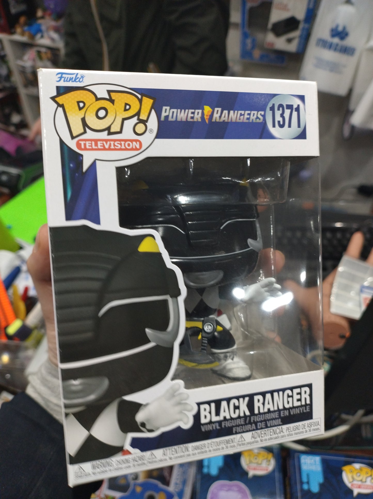 Power Rangers - Black Ranger (1371) scatola danneggiata