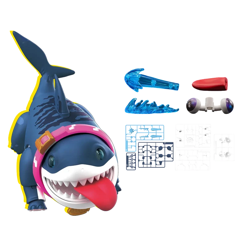 Model Kit Blokees - Jeff The Land Shark Rivals 12Cm