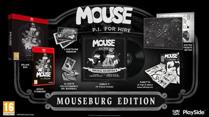 MOUSE P.I. For Hire - Mouseburg Edition Switch