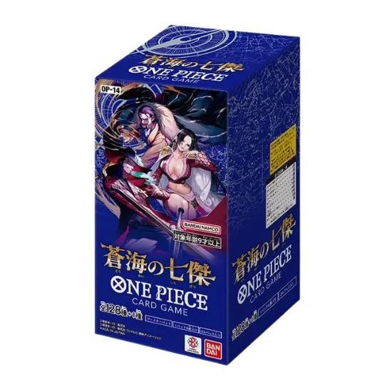 Box One Piece Card Game - OP-14 - The Azure Sea’s Seven - JAP