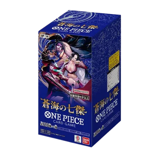 Box One Piece Card Game - OP-14 - The Azure Sea’s Seven - JAP