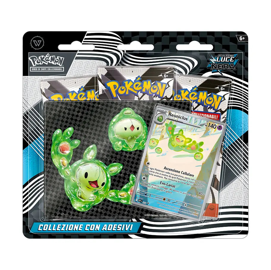 Pokemon Card - Luce Nera Collezione con adesivo ITA