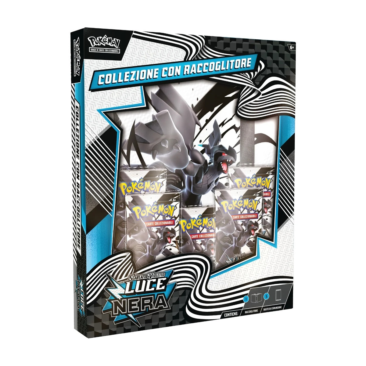 Pokemon Card - Luce Nera Collezione con Raccoglitore ITA
