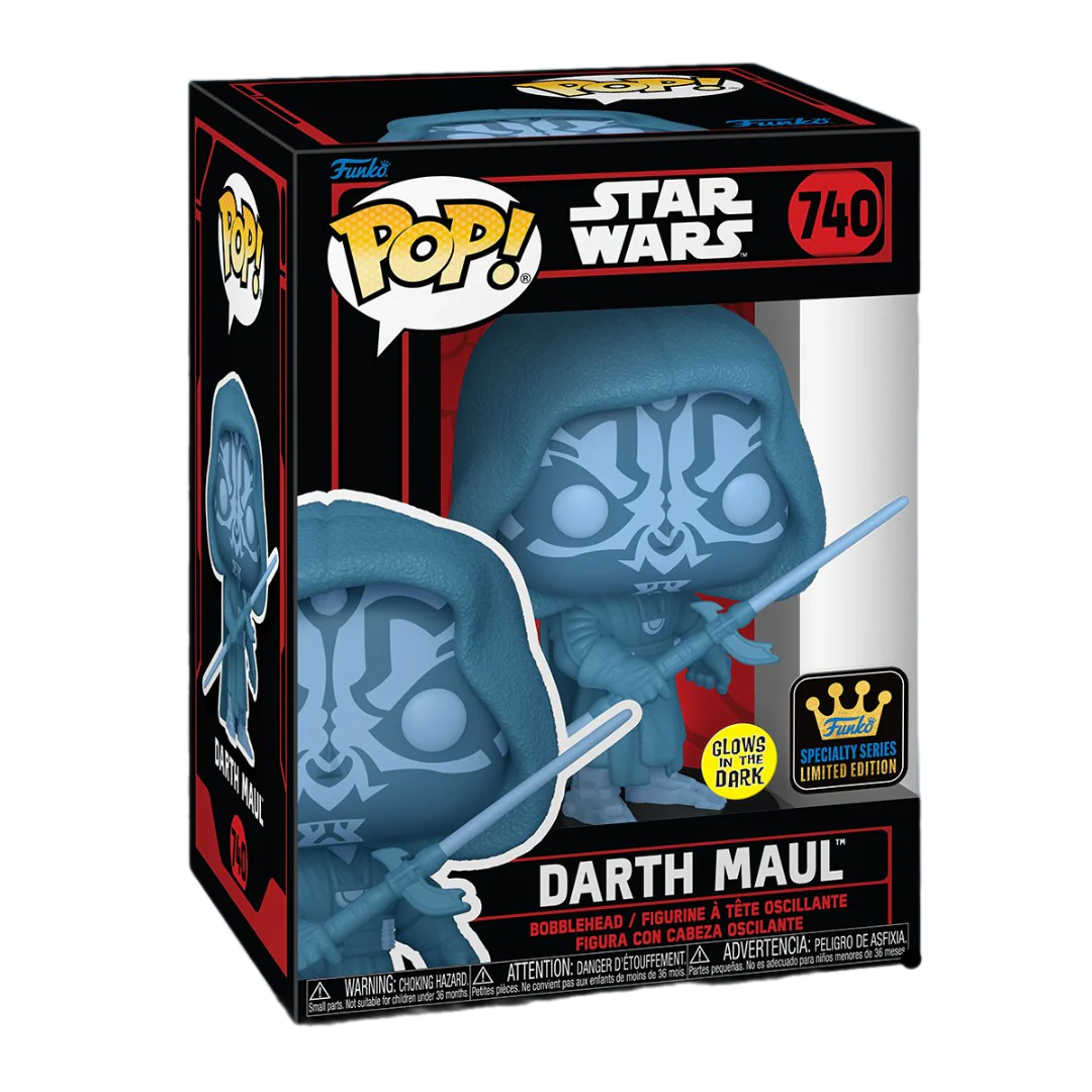 Star Wars Dark Side - Darth Maul (740) Glow Exclusive