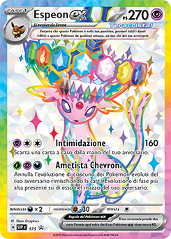 175 Espeon EX - Promo Rara Gradata 10 (IT)