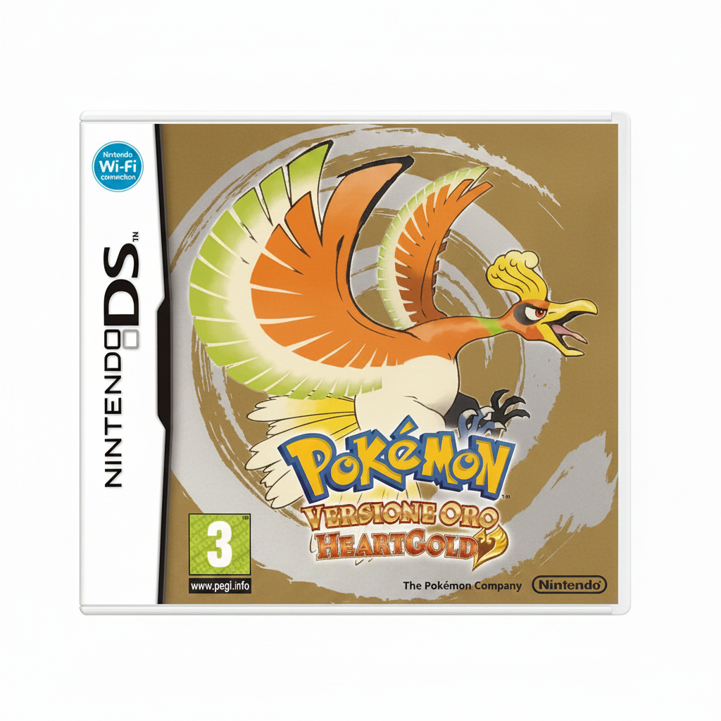 Pokémon Versione Oro HeartGold Standard - Nintendo DS PAL ITA