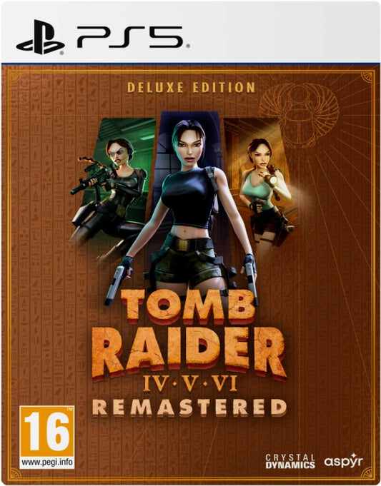 Tomb Raider Remastered IV - V - VI  Ps5 Deluxe Edition
