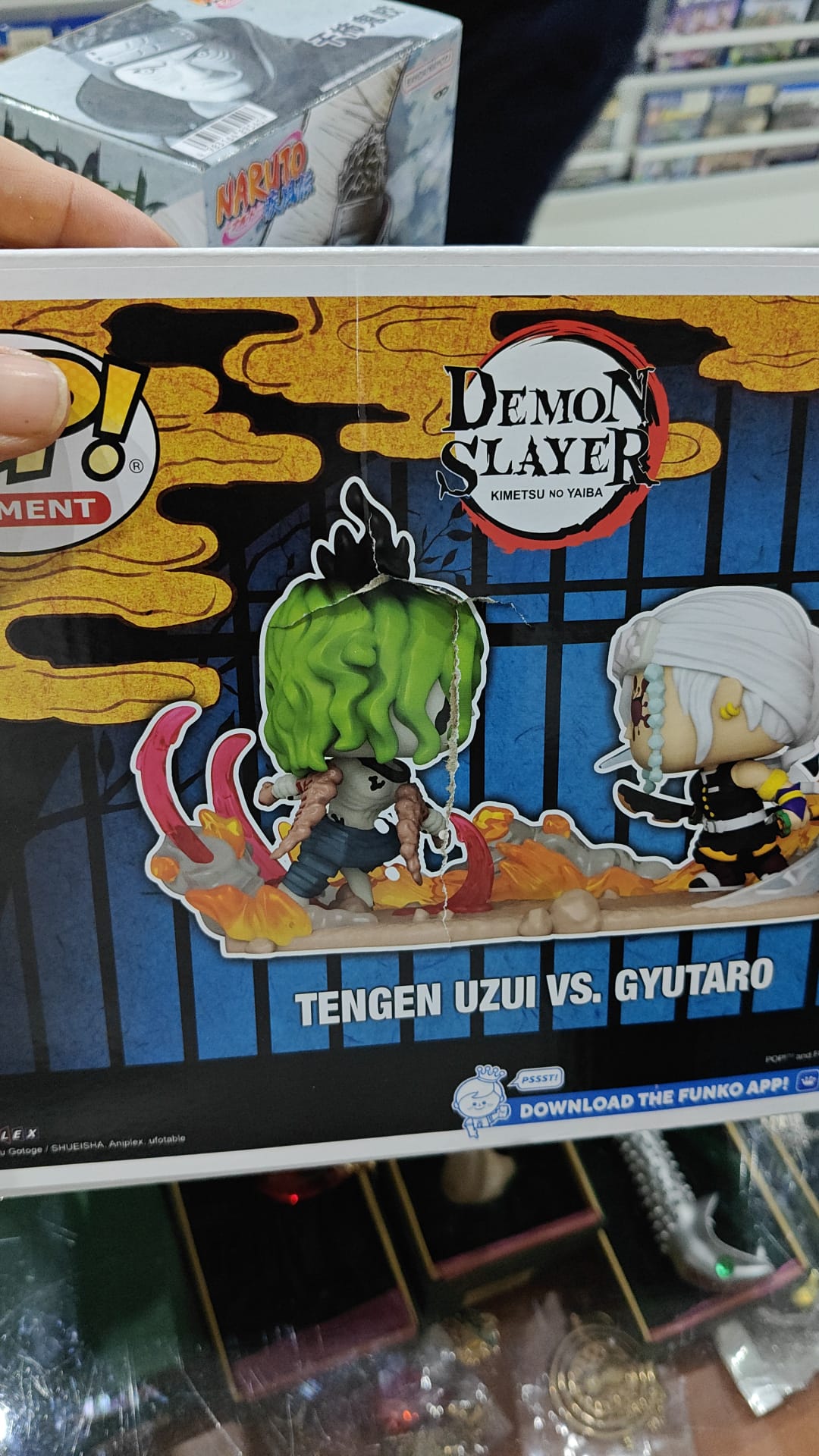 Demon Slayer - Tengen Uzui Vs  Gyutaro (1753) Scatola Danneggiata