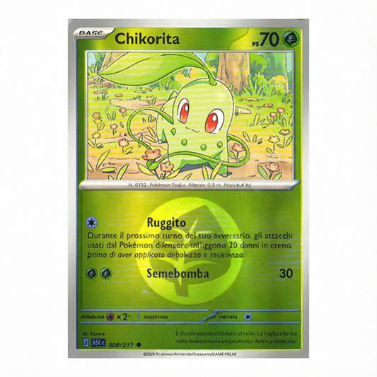 008-217 Chikorita - Comune Reverse (IT)