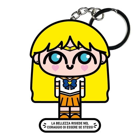 portachiavi smart, micro me, biglietto da visita digitale, sailor moon, sailor venus