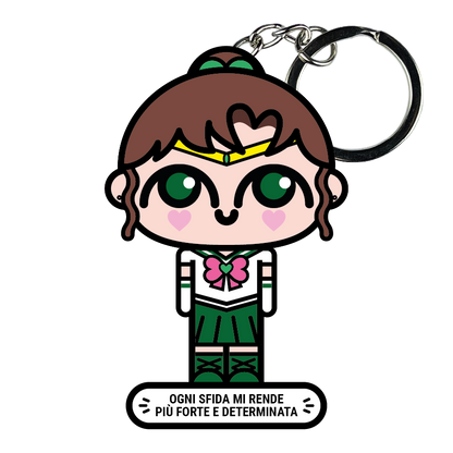 portachiavi smart, micro me, biglietto da visita digitale, sailor moon, sailor jupiter