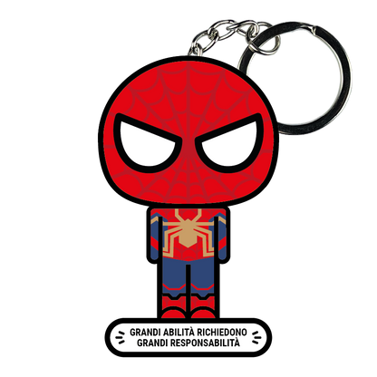 portachiavi smart, micro me, biglietto da visita digitale, spiderman, avengers, marvel