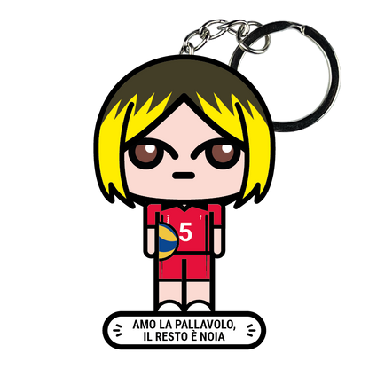 portachiavi smart, micro me, biglietto da visita digitale, Haikyu, kenma