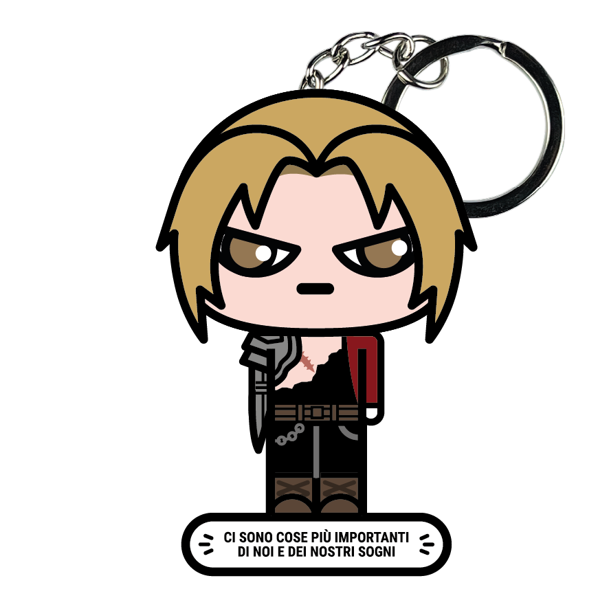 portachiavi smart, micro me, biglietto da visita digitale, Fullmetal Alchemist, edward elric